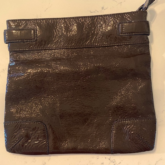 Club Monaco Brown patent leather clutch - Picture 5 of 6